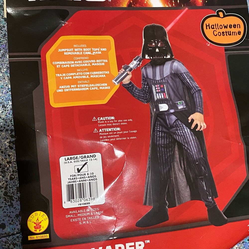 Darth Vader Costume Star Wars - Picture 2 of 2